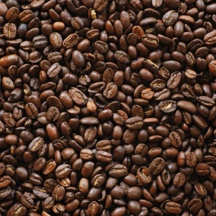 Kaffee und Tee in individuell bedruckten Standbodenbeuteln verpacken - Beispiel Kaffeebohnen